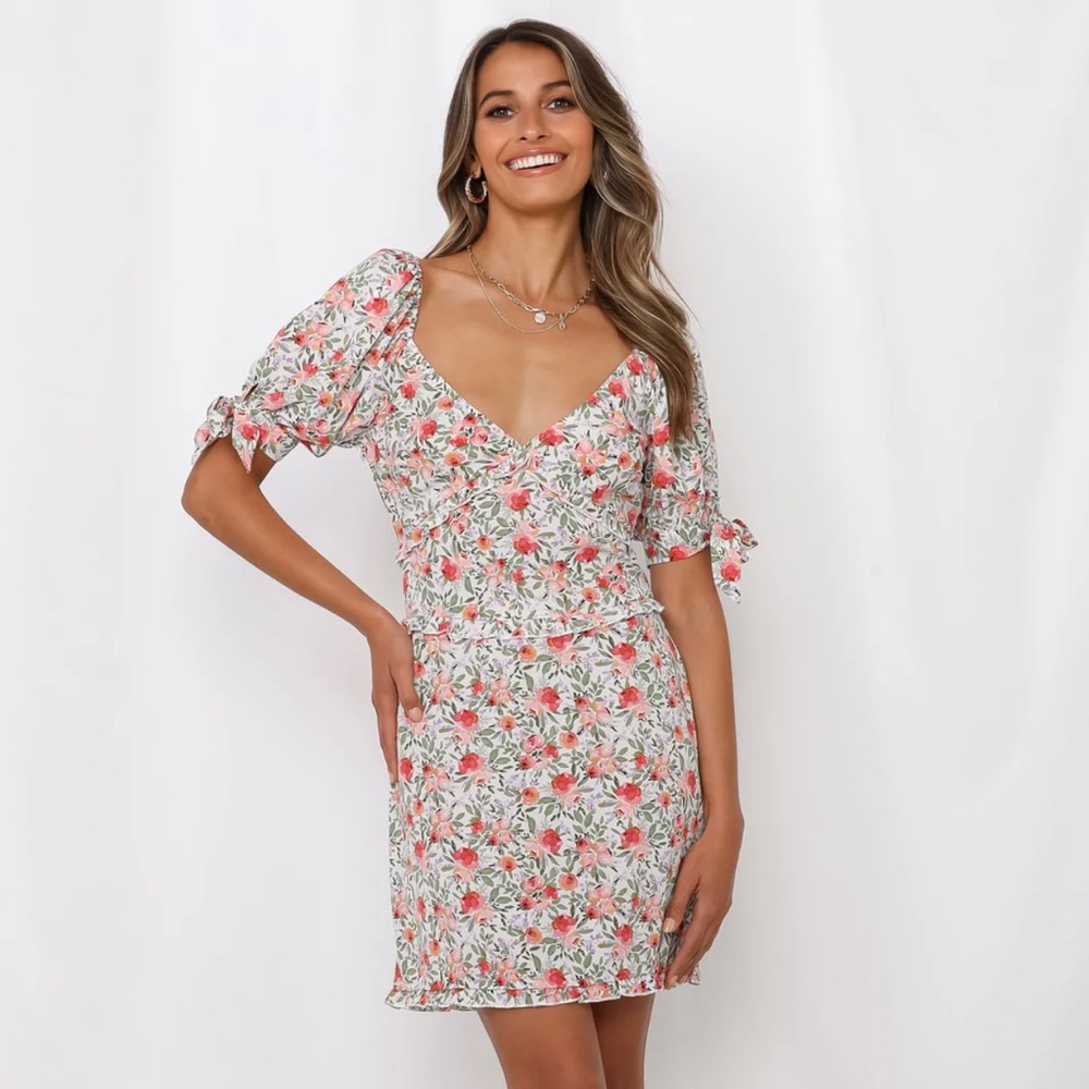 Hello Molly HAVE ME ON SPEED DIAL DRESS MULTI